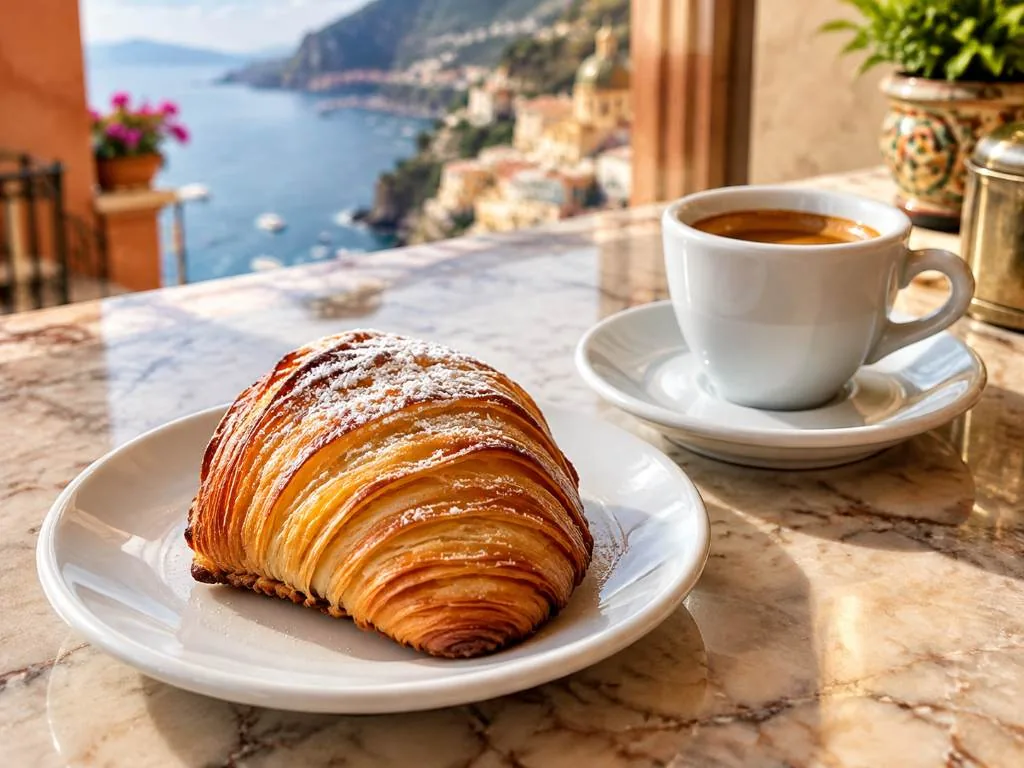 Sfogliatelle appena sfornate in una pasticceria napoletana